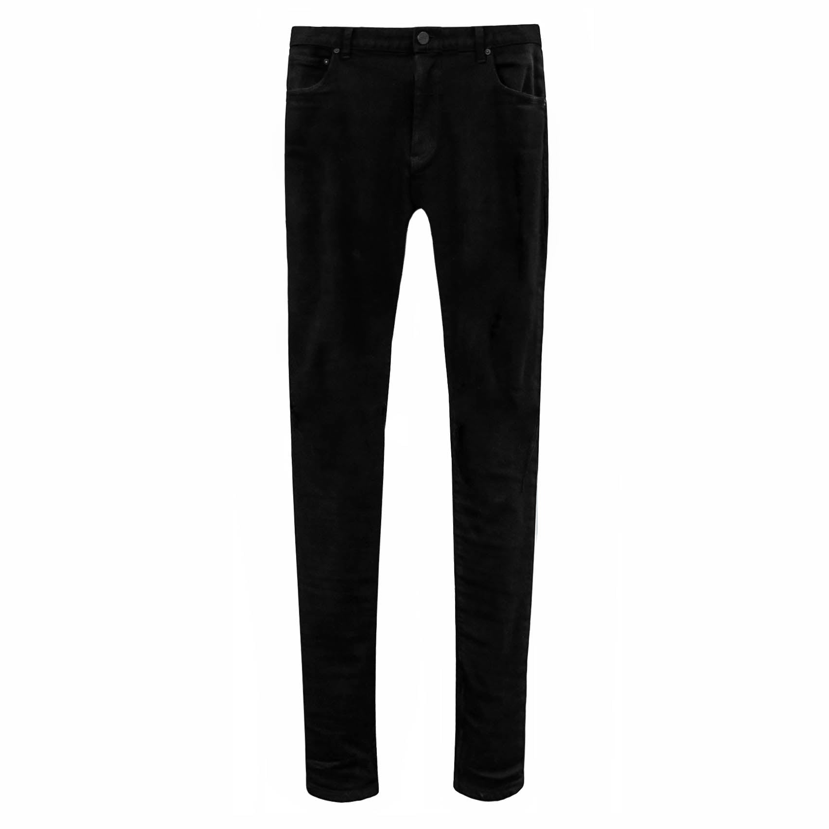 Denim Jeans Black Color Strech (Delave) Size 38