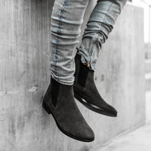 THE CLASSIC GREY CHELSEA BOOTS