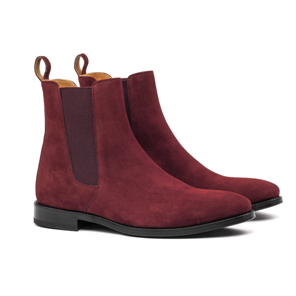 THE CLASSIC WINE CHELSEA BOOTS