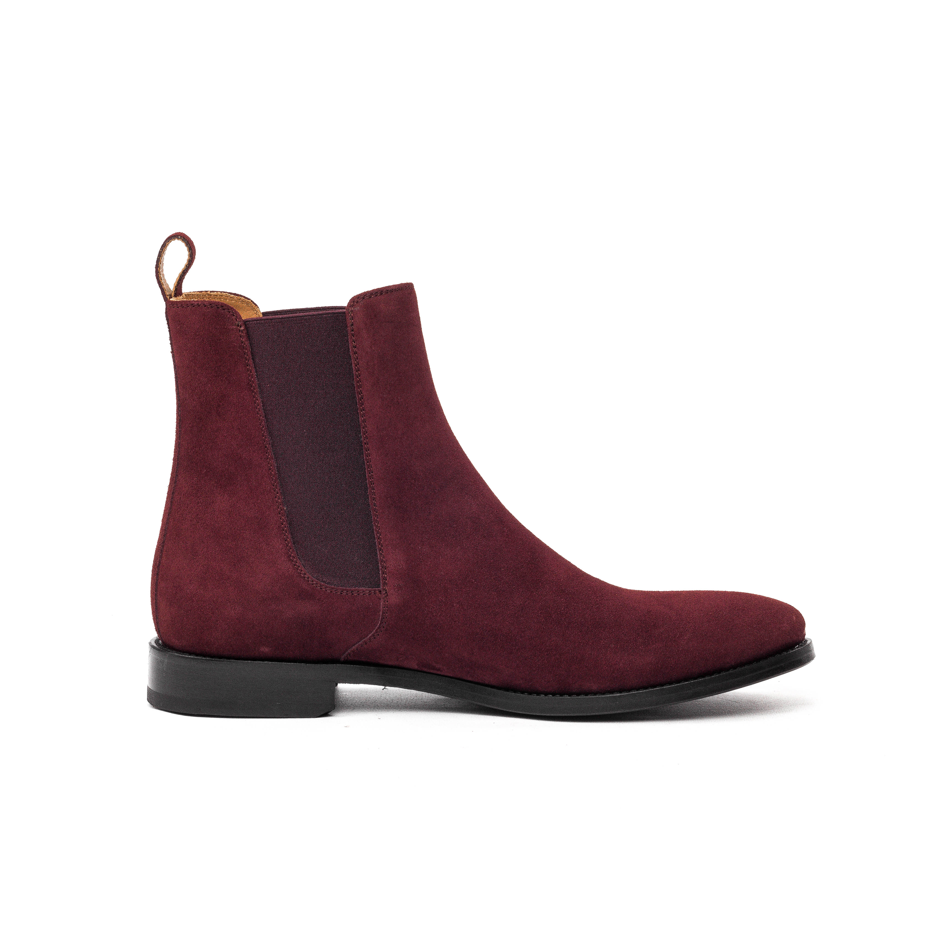 THE CLASSIC WINE CHELSEA BOOTS